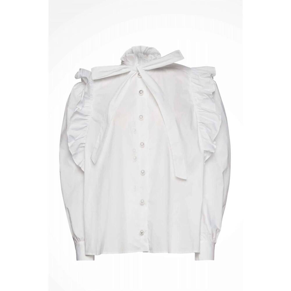 NEW CUSTOMMADE women's denja top in white